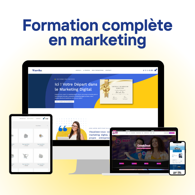Formation complète en marketing